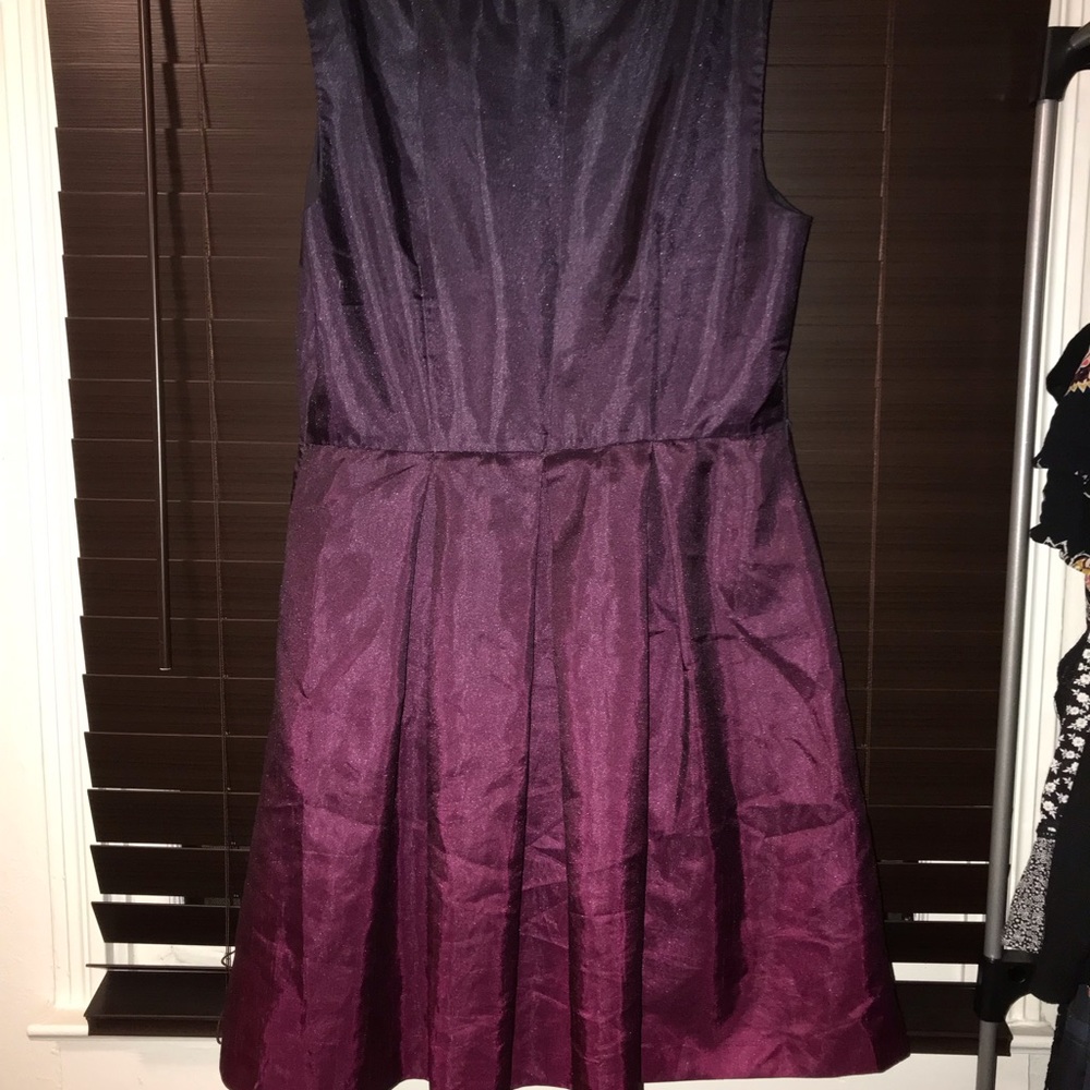 Purple ombré dress